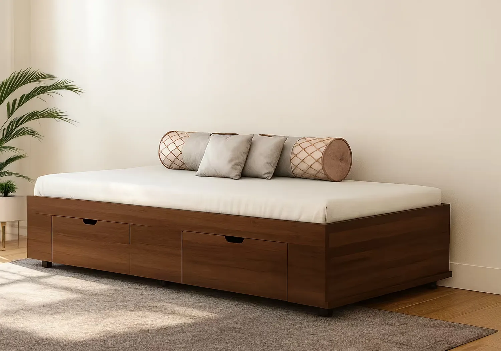 Helix Single Bed and Mattress 6" Combo